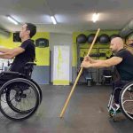 ejercicio de core para adultos mayores y discapacitados